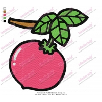 Pomegranate Fruit Embroidery Design